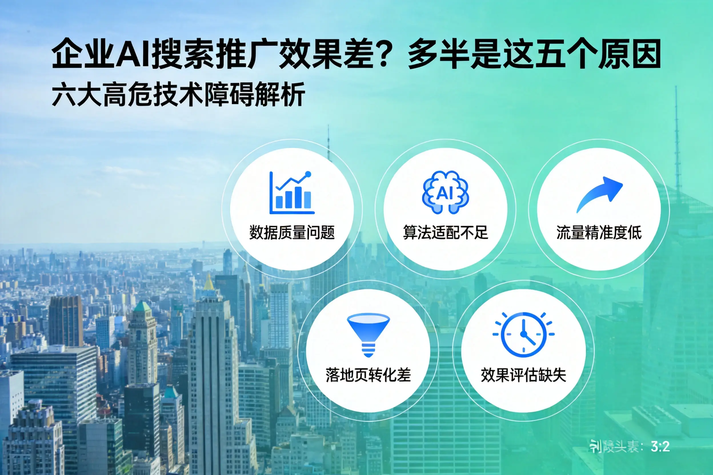 锦江企业AI搜索推广效果差？多半是这五个原因